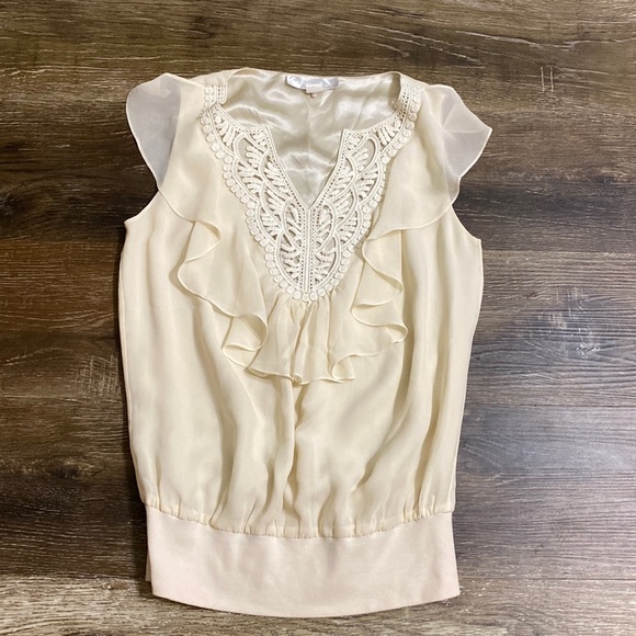 Chiana Tops - Chiana SILK Sleeveless  blouse